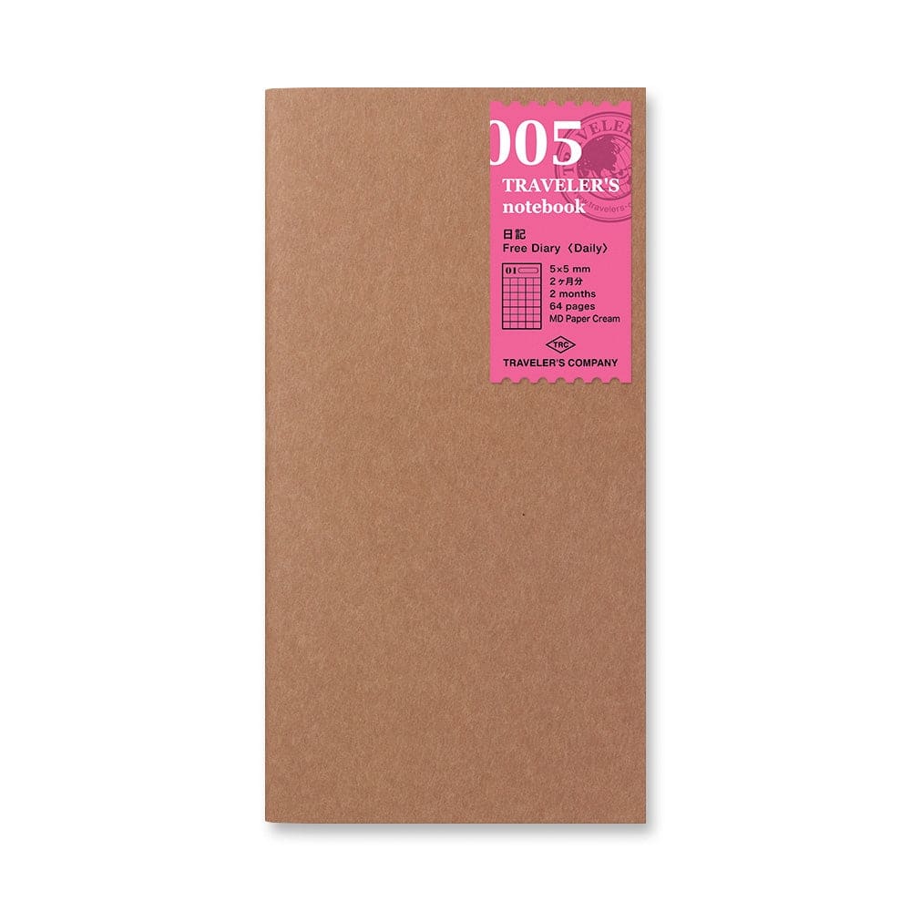 005 - Journal (classique) TRAVELER’S NOTEBOOK REFILLS