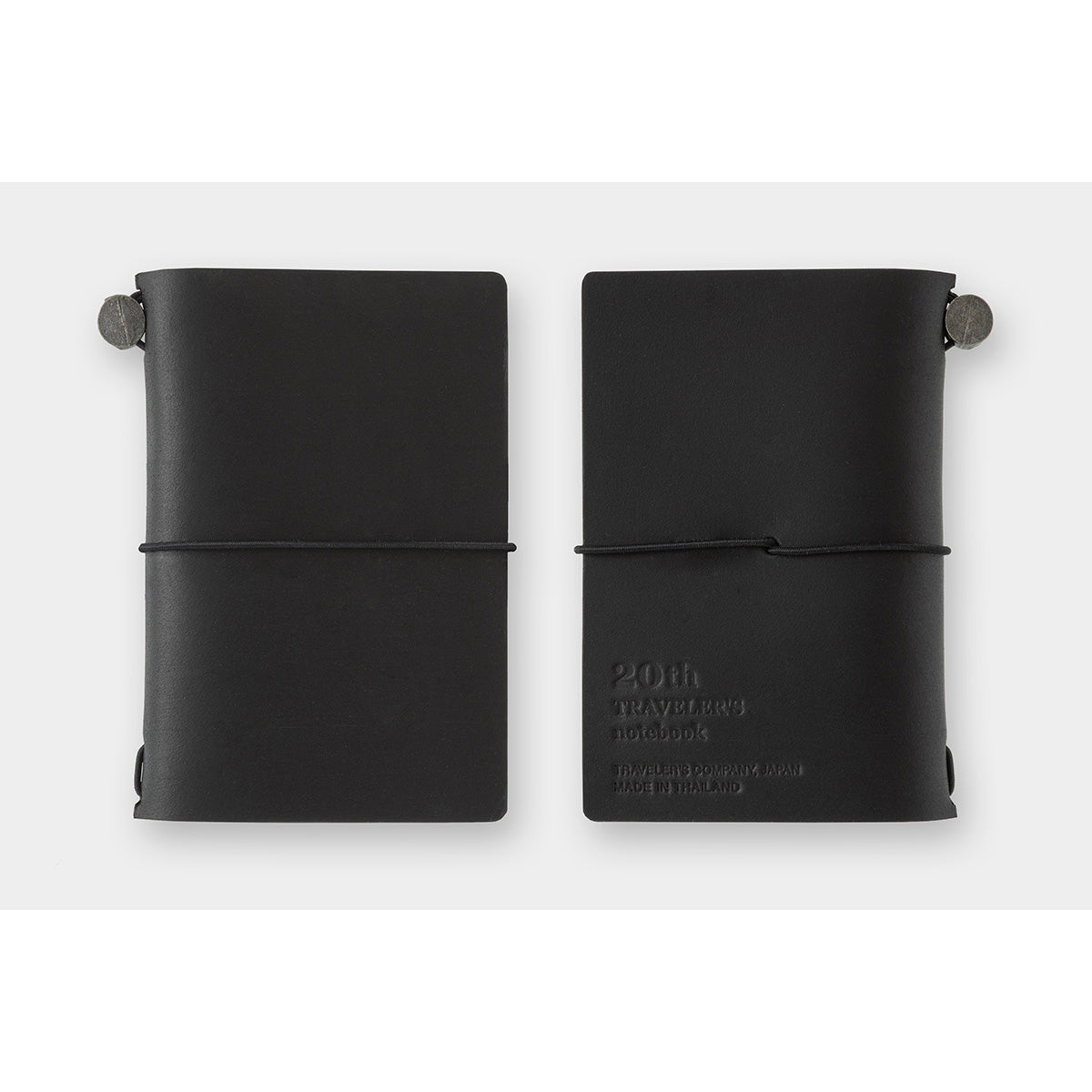 TRAVELER'S notebook Card Size 20e anniversaire, noir