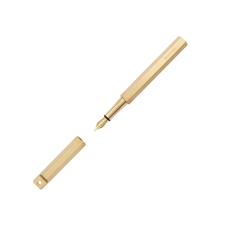 Stylo-plume Classic Revolve Brass · YSTUDIO | Maison Godillot