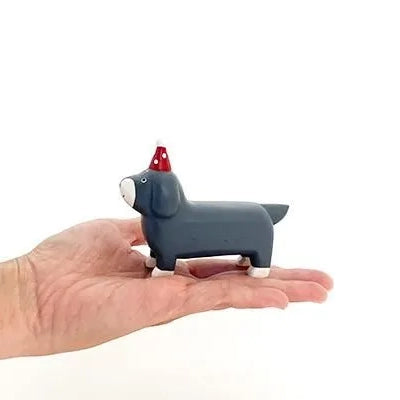 Figurine Noël en bois, T-LAB Polepole
