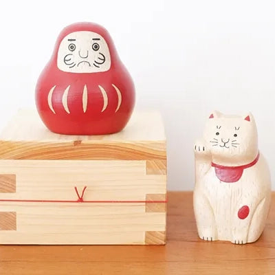Figurine Collection ENGIMON mini en bois, T-LAB Polepole
