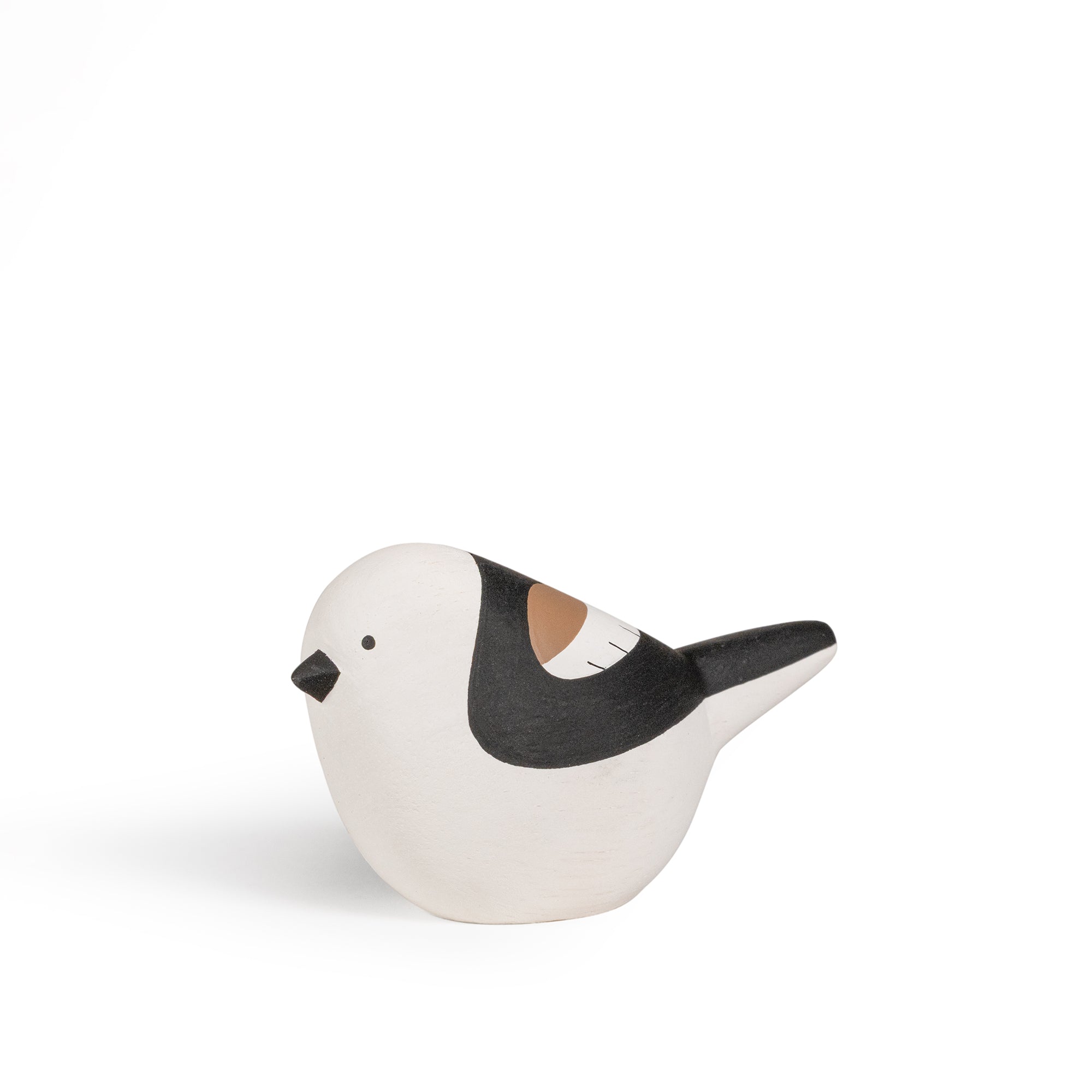 Figur aus Holz - Schwanzmeise