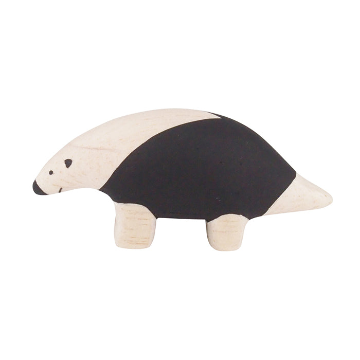 Figurine Fourmilier enfant en bois, T-LAB Polepole