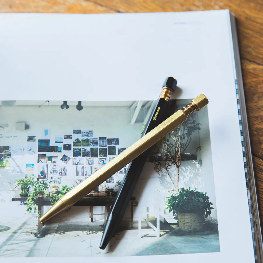 Stylo Classic Revolve Noir · YSTUDIO | Maison Godillot