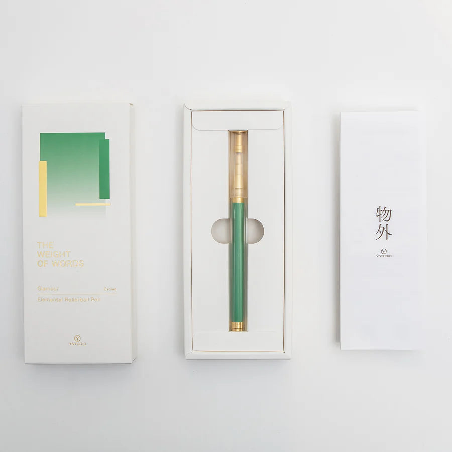 Stylo roller Glamour Evolve ystudio, Elemental, Vert