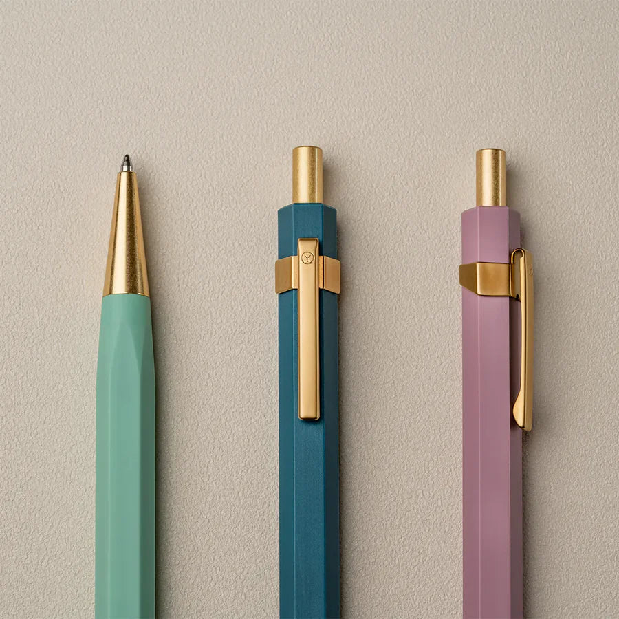 Stylo à bille Glamour Evolve ystudio, Ocean Sustainable, Mer indigo