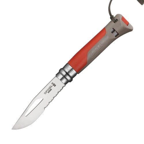 Couteau Opinel - N°08 Outdoor Terre-Rouge - COUTEAUX DE POCHES