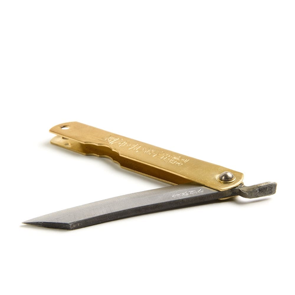 Couteau pliant - Finition laiton- S - COUTEAUX DE POCHES