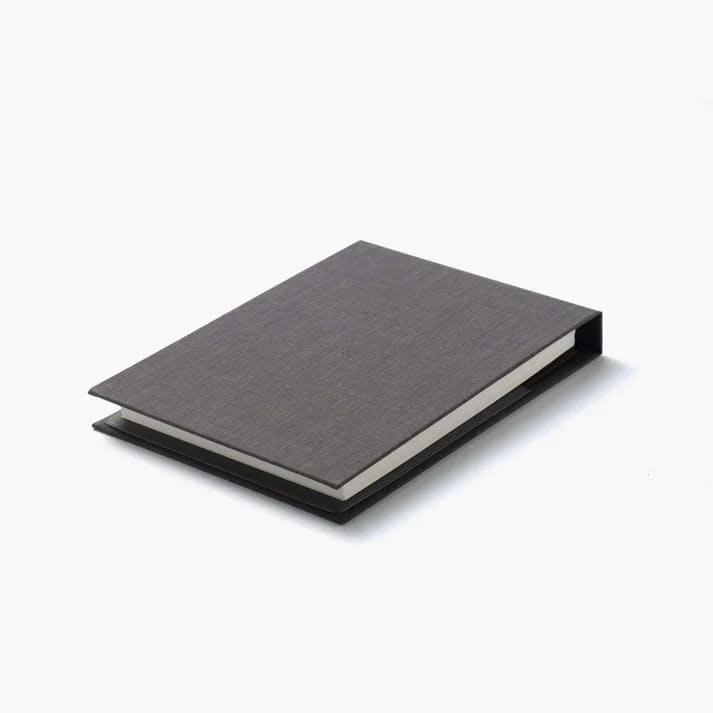 Couverture pour carnet Mini note - Gris par Shimada Textiles - ACCESSOIRES DE BUREAU