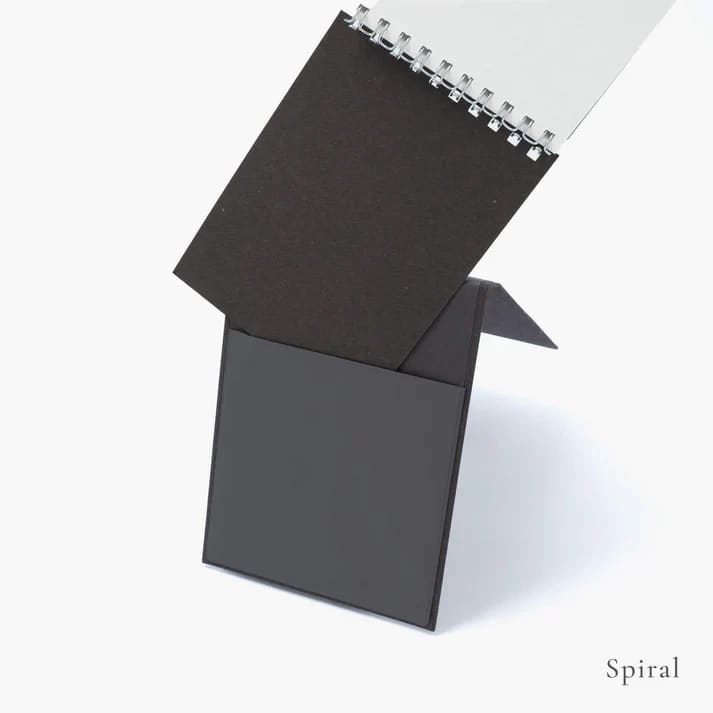 Couverture pour carnet Mini note - Katakai shibori stripe par Y. & SONS - ACCESSOIRES DE BUREAU