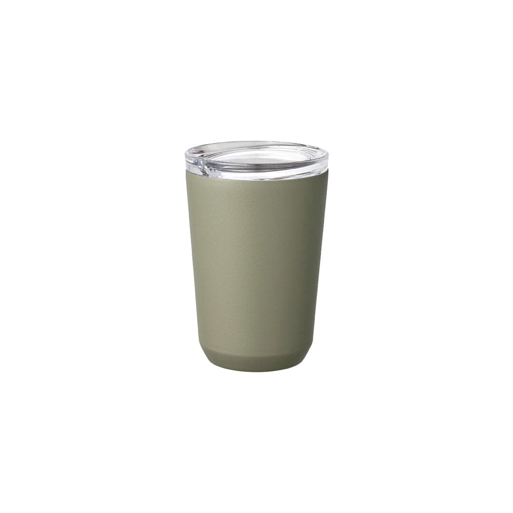 Gobelet isotherme avec couvercle KINTO TO GO TUMBLER 360ml Kaki - Coffee Accessories