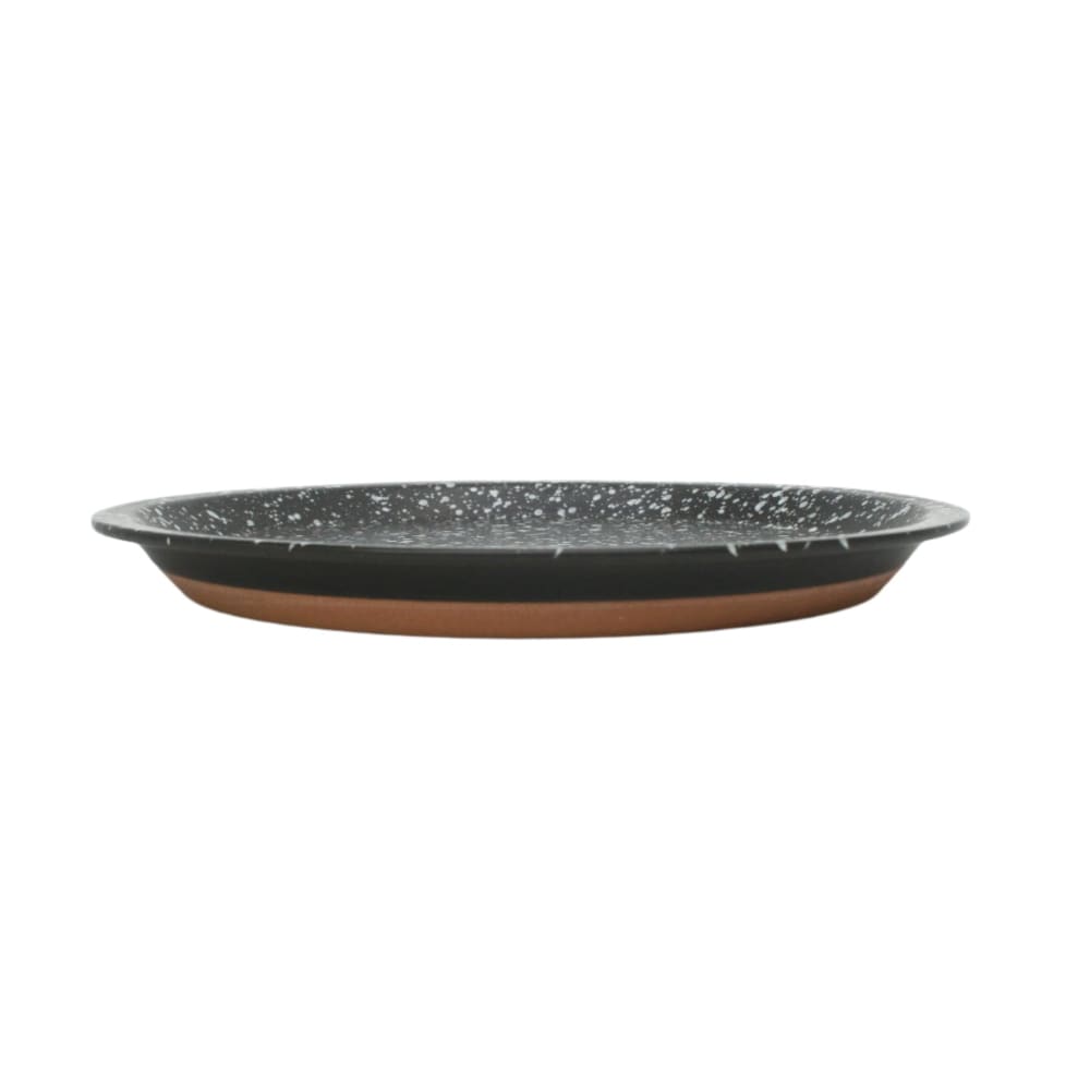 Grande assiette - Splash - Noir & Blanc - VAISSELLE
