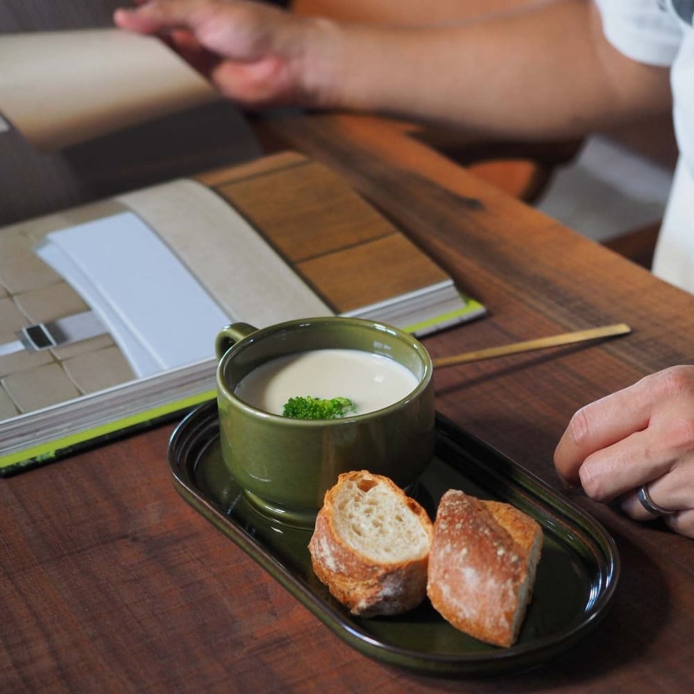 Mug à soupe empilable - Smith - Vert - VAISSELLE