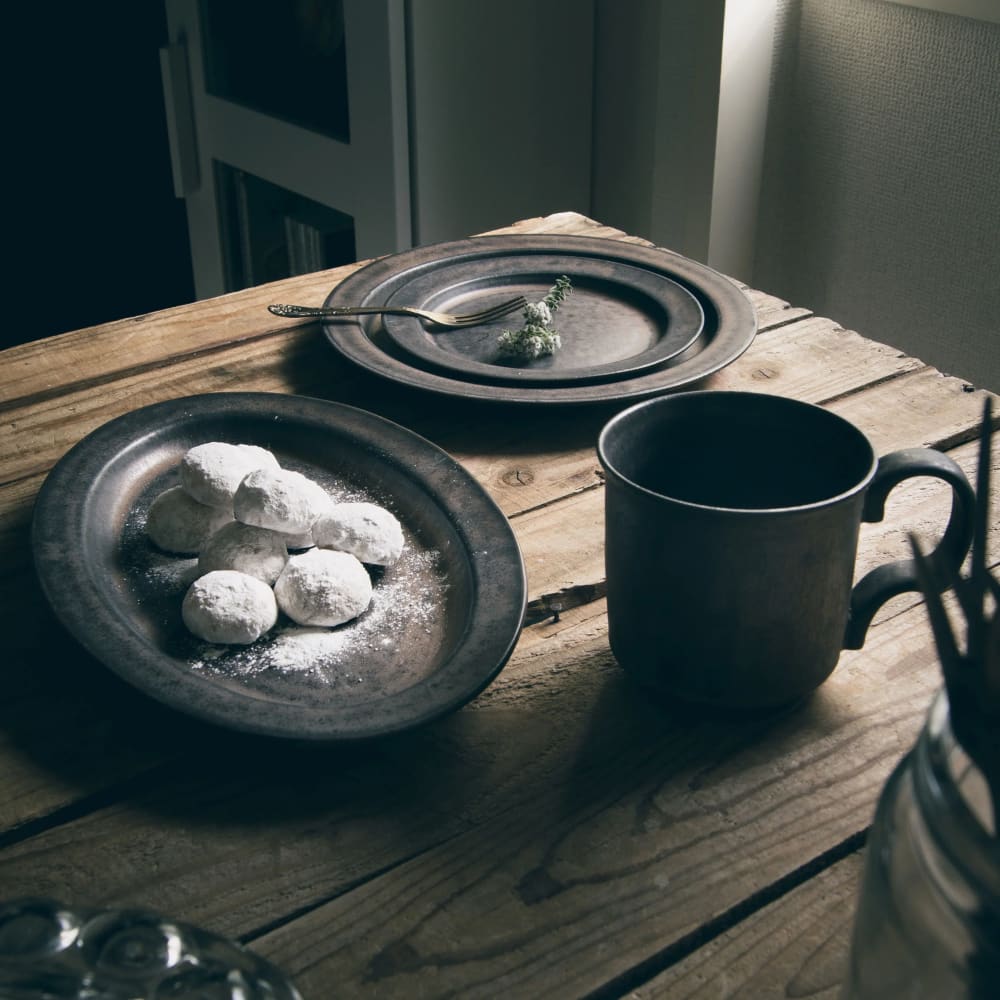 Petite assiette - Série poterie ancienne - Laiton - VAISSELLE