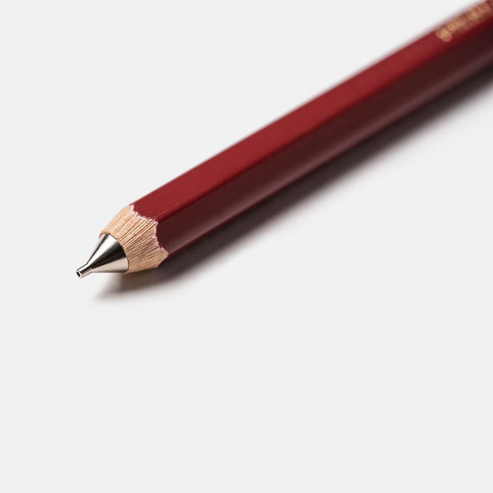 Porte Mine en Bois - Jaune - Pencil