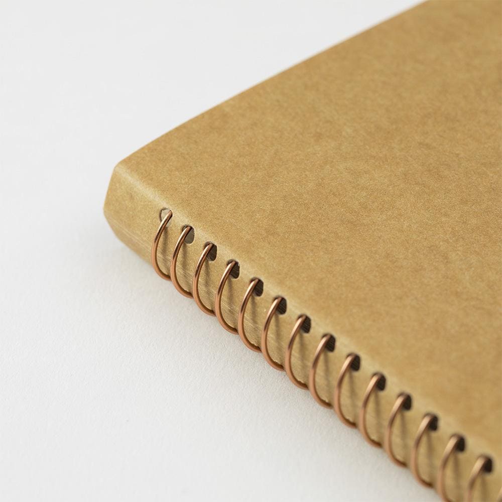TRC SPIRAL RING NOTEBOOK DW Kraft - Spiral Notebook