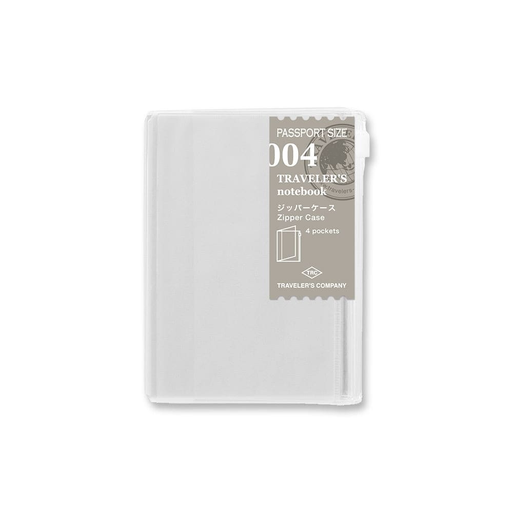 004 - Pochette zippée (passeport) TRAVELER’S NOTEBOOK REFILLS