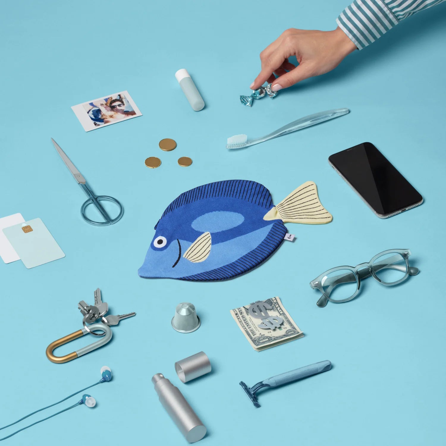 Trousse Chirurgien en coton bleu | Don Fisher | Maison Godillot