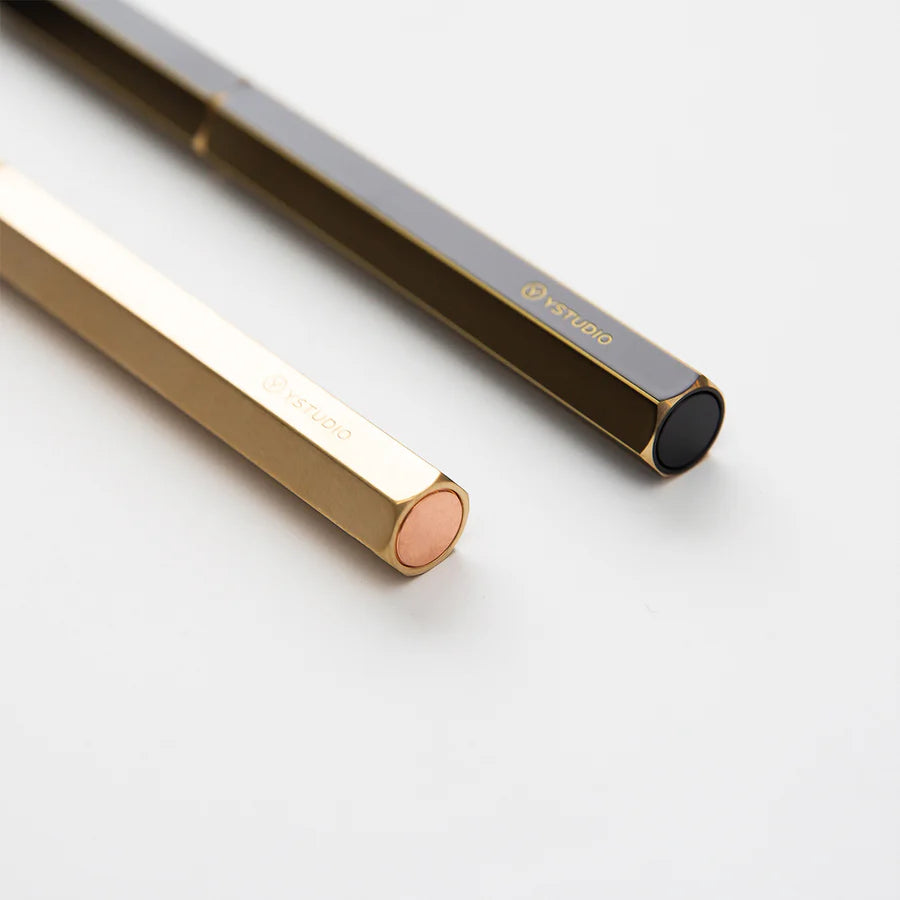 Stylo-plume Classic Revolve Brass · YSTUDIO | Maison Godillot