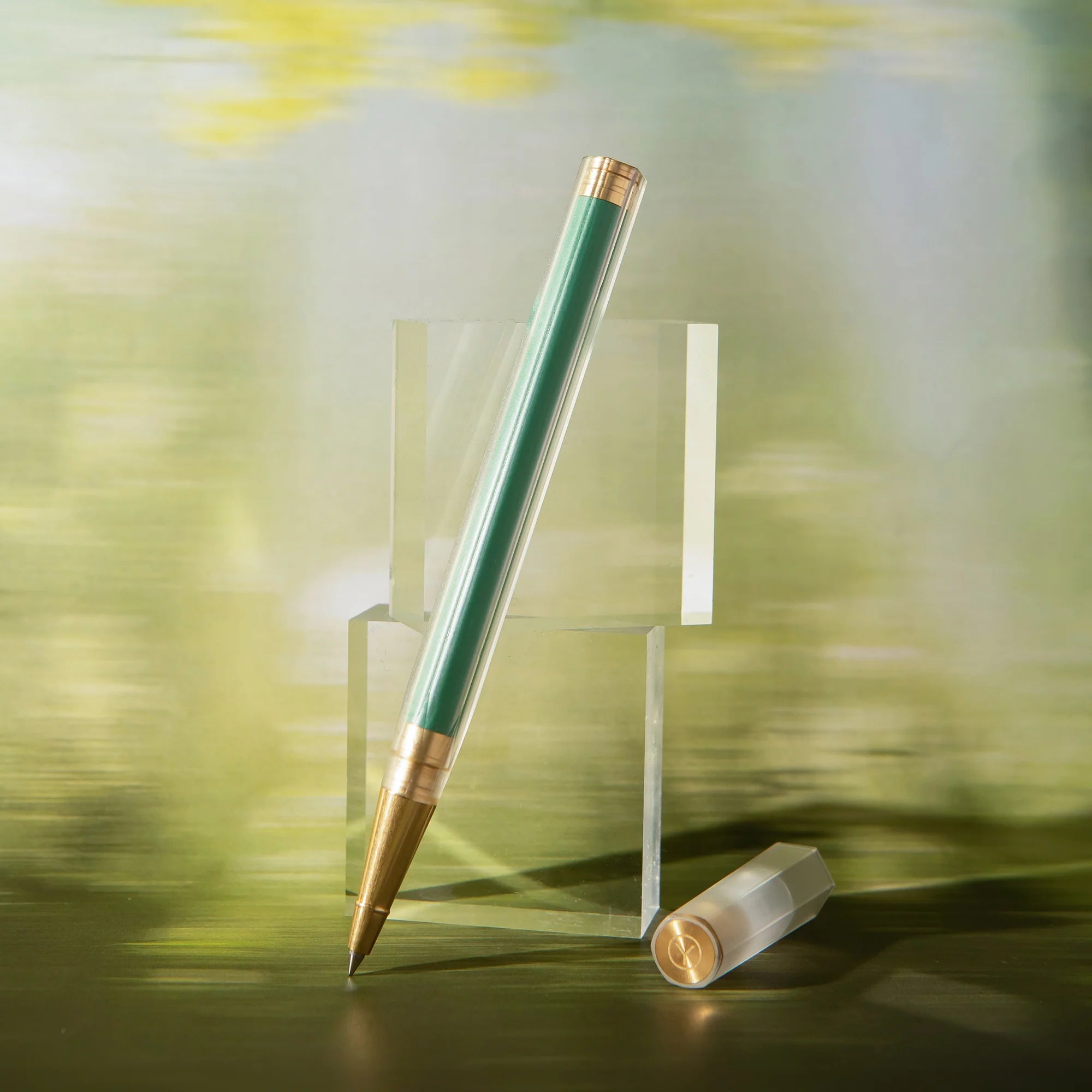 Stylo roller Glamour Evolve ystudio, Elemental, Vert