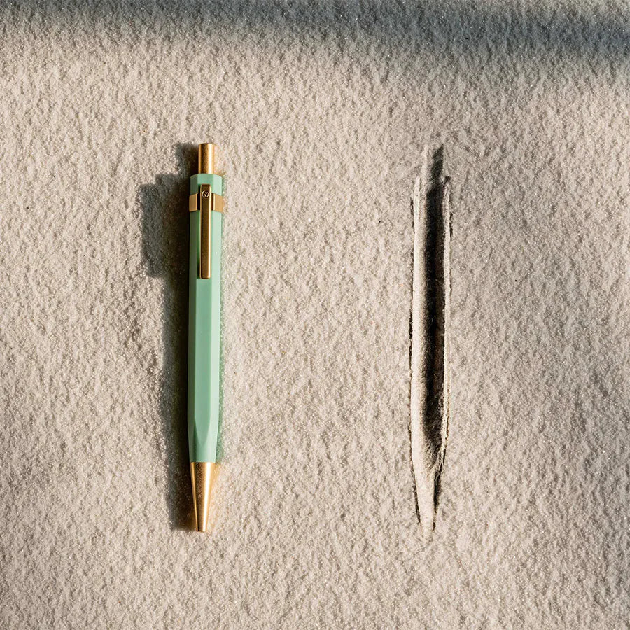 Stylo à bille Glamour Evolve ystudio, Ocean Sustainable, Vert sarcelle