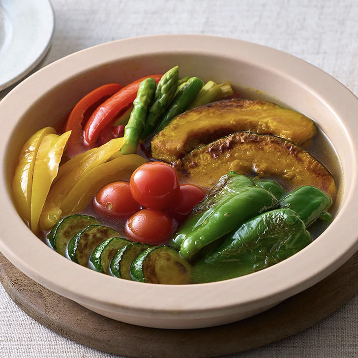 Cocotte plate 24 cm - Roche Ignée