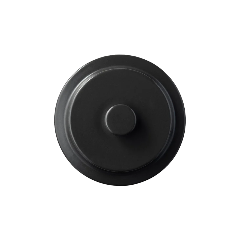 Cocotte plate 30 cm - Noir Jais