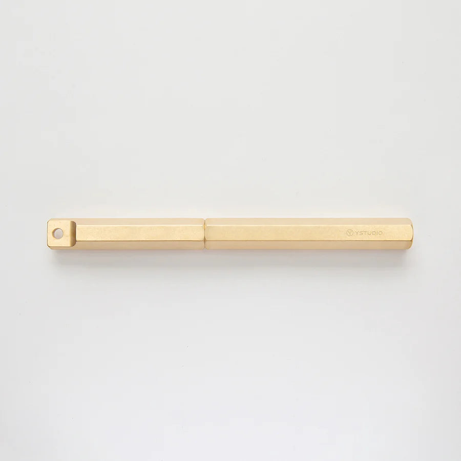 Stylo-plume Classic Revolve Brass · YSTUDIO | Maison Godillot