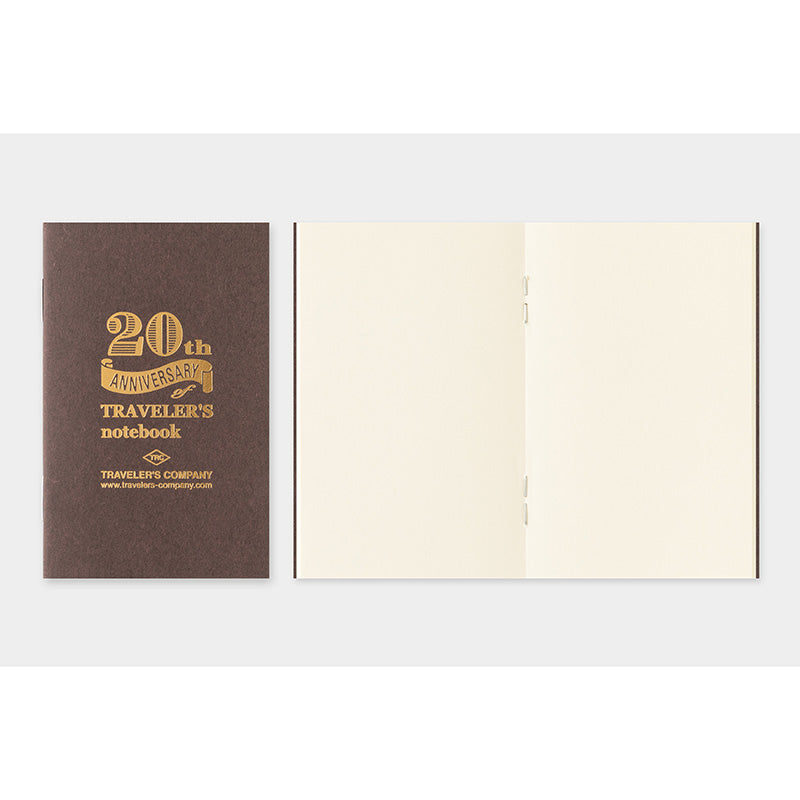 TRAVELER'S notebook Card Size 20e anniversaire, noir