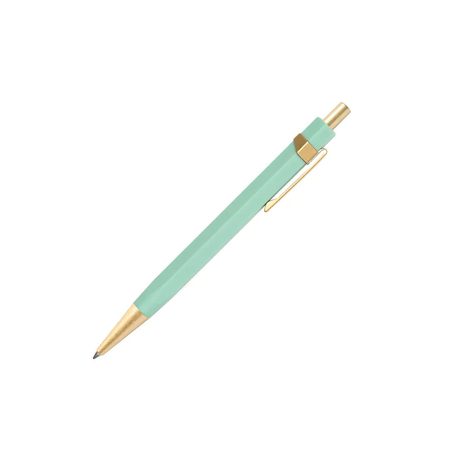 Stylo à bille Glamour Evolve ystudio, Ocean Sustainable, Vert sarcelle