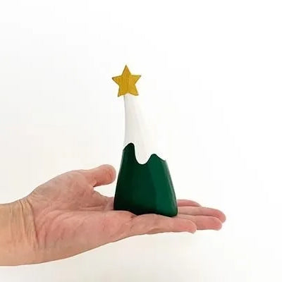 Figurine Noël Nakayoshi S en bois, T-LAB Polepole
