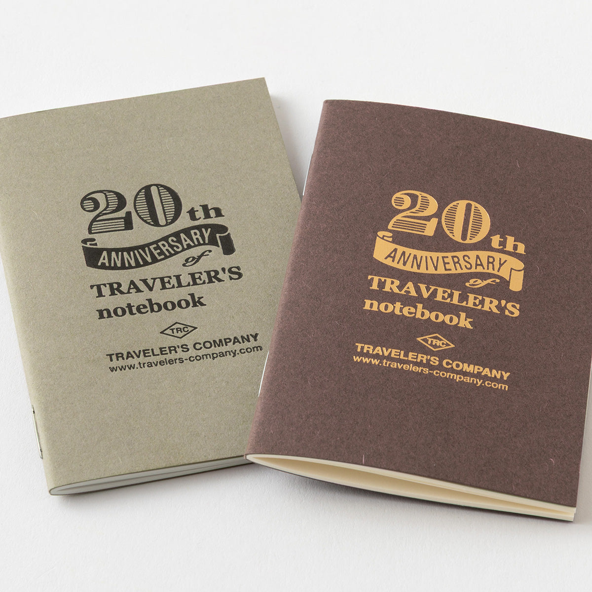 TRAVELER'S notebook Card Size 20e anniversaire, noir