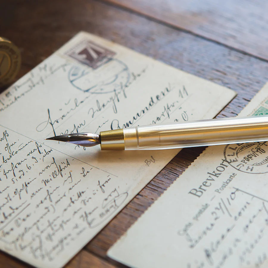 Stylo plongeant Glamour Evolve Or · YSTUDIO | Maison Godillot