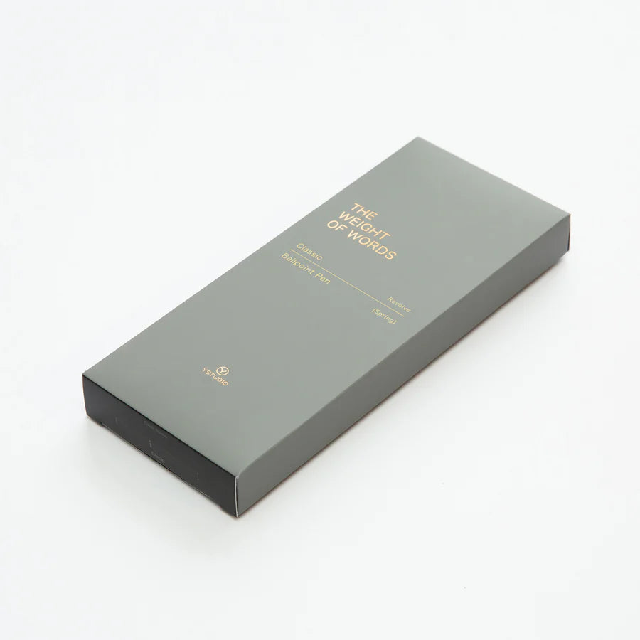 Stylo Classic Revolve Noir · YSTUDIO | Maison Godillot