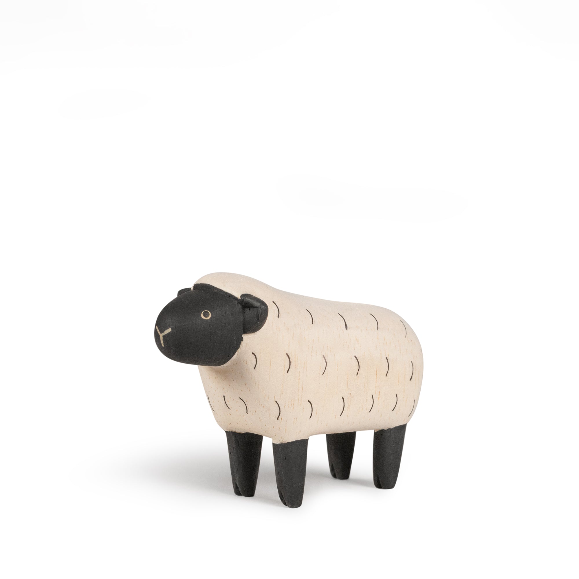Holzfigur - Schaf