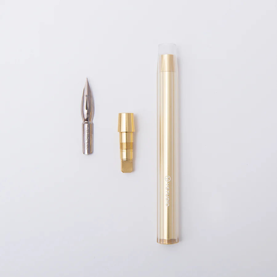 Stylo plongeant Glamour Evolve Or · YSTUDIO | Maison Godillot