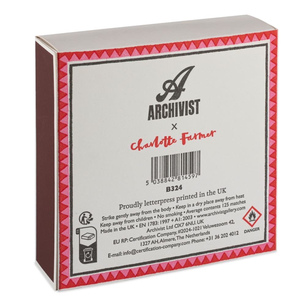 Boite d’allumettes - Année du serpent par Charlotte Farmer - ALLUMETTES