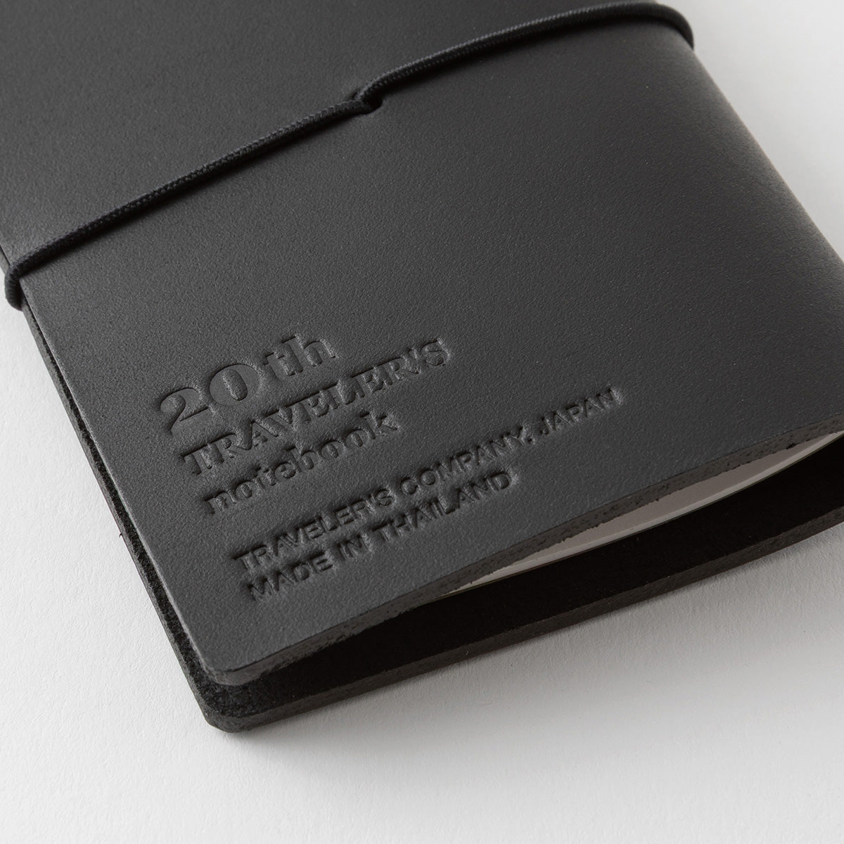 TRAVELER'S notebook Card Size 20e anniversaire, noir
