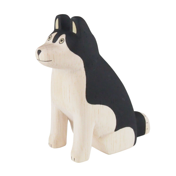 Holzfigur – Husky