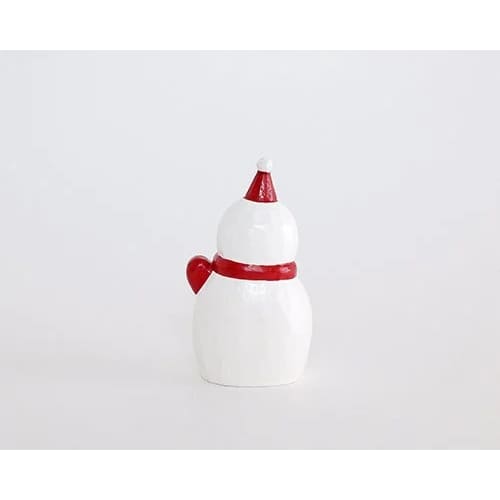 Figurine en bois - Bons amis de Noël - Top-là Bonhomme de neige - FIGURINES EN BOIS