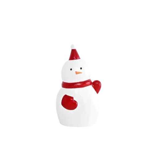 Figurine en bois - Bons amis de Noël - Top-là Bonhomme de neige - FIGURINES EN BOIS