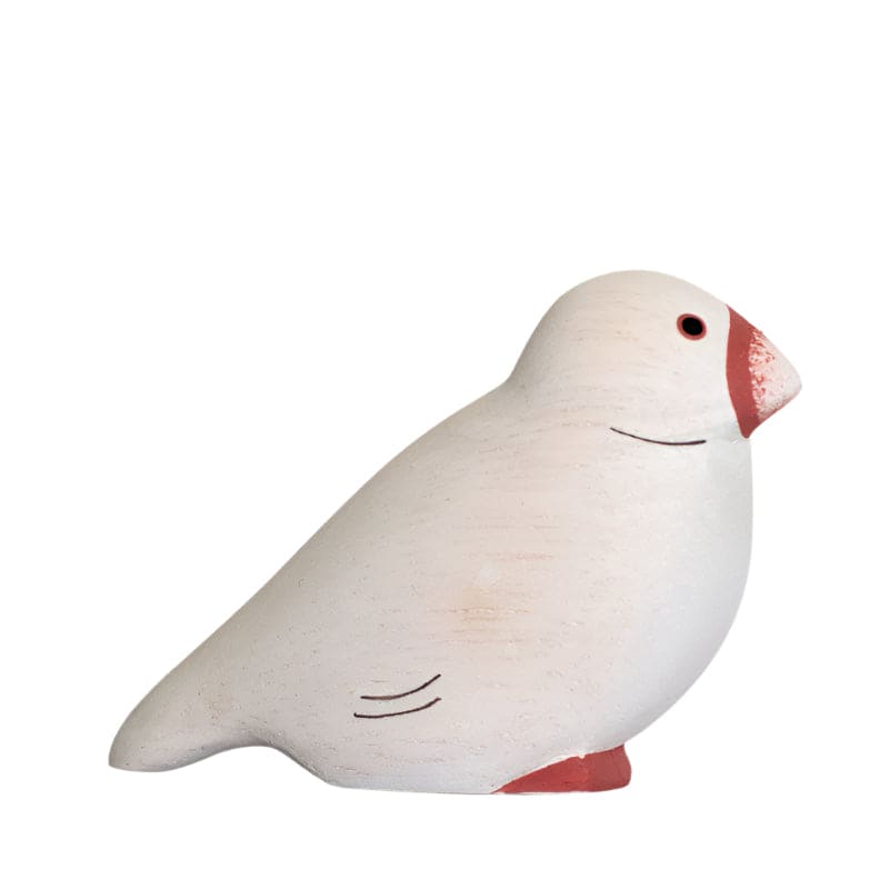 Figurine en bois - Moineau ava - FIGURINES EN BOIS