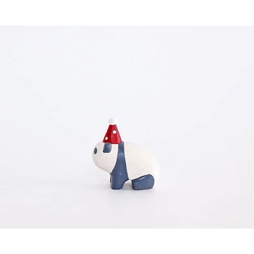 Figurine en Bois - Noël Polepole - Panda Enfant - FIGURINES EN BOIS