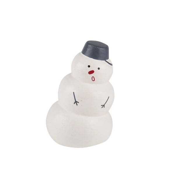 Figurine en Bois - Série Jingle Bells - Bonhomme de Neige Taille S - FIGURINES EN BOIS