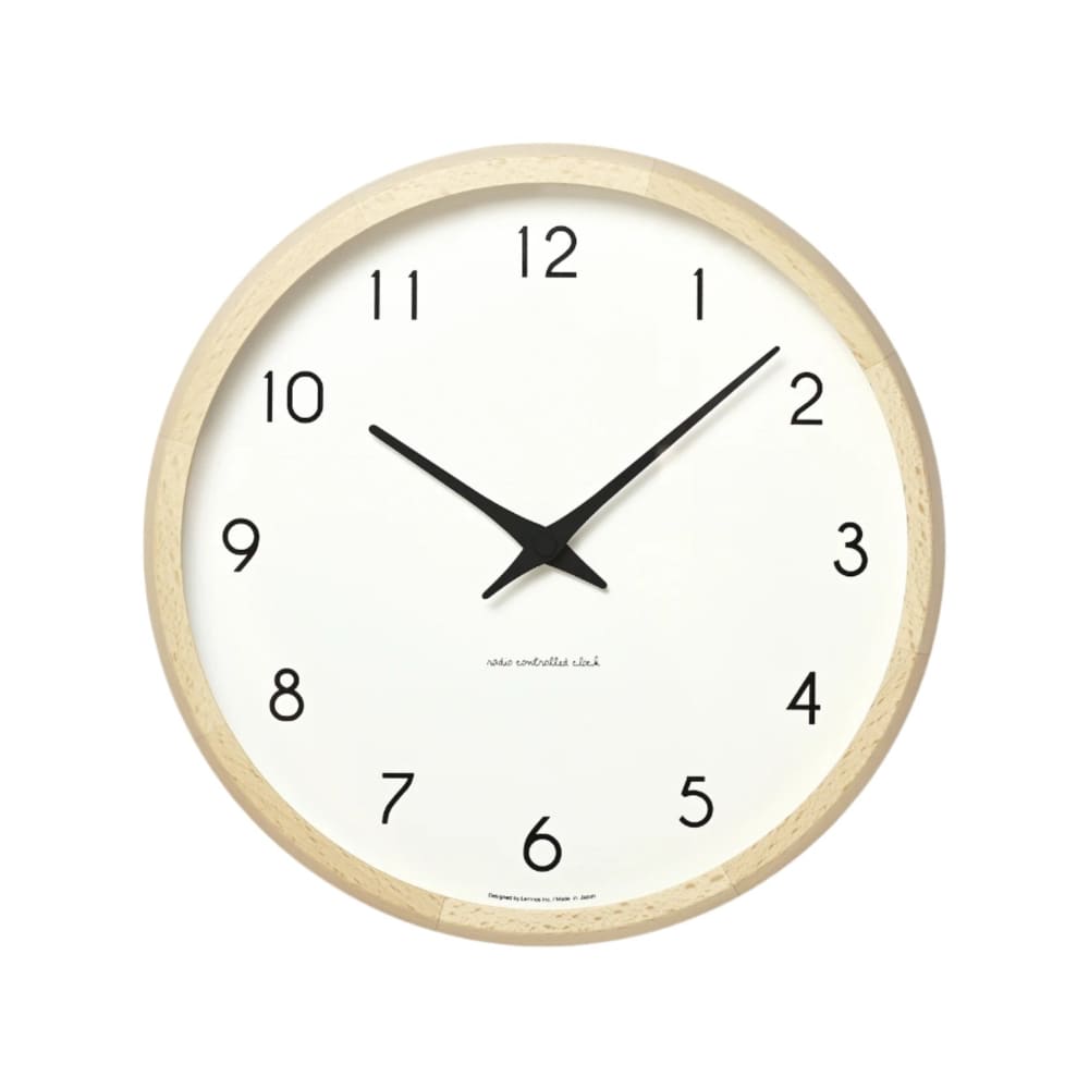 Horloge murale - Campagne - Bois naturel - HORLOGE MURALE