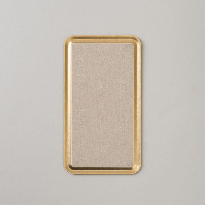 Plateau plat 2WAY - Laiton massif - PLATE