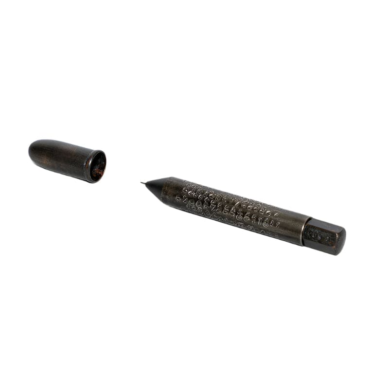 Stylo à bille - Laiton PI blanc - STYLOS