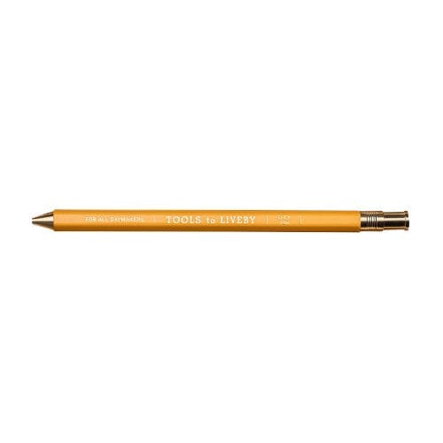 Stylo Bille en bois - Jaune - Ballpoint Pen