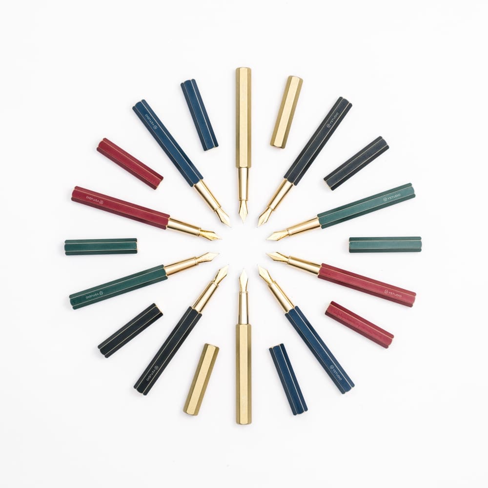 Stylo Plume Laiton Portable (M) - Classic Revolve - STYLOS PLUMES