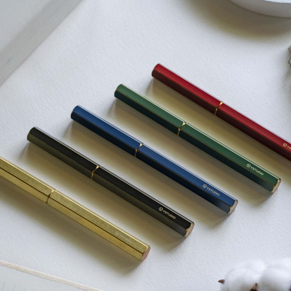 Stylo Plume Vert Portable (M) - Classic Revolve - STYLOS PLUMES